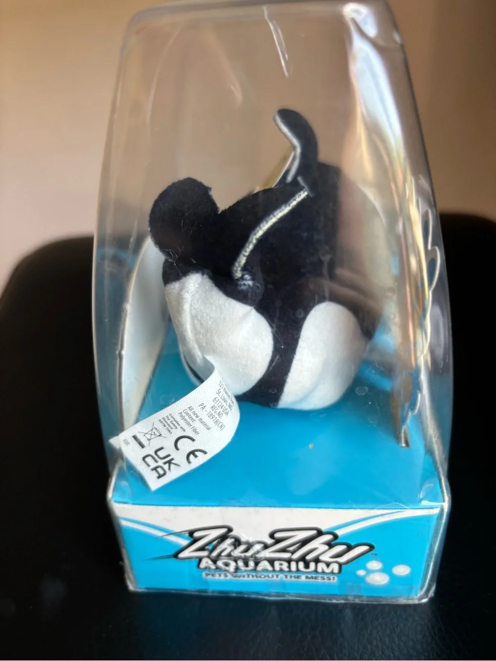 Zhu zhu Aquarium Interactive Plush Fish - Black
